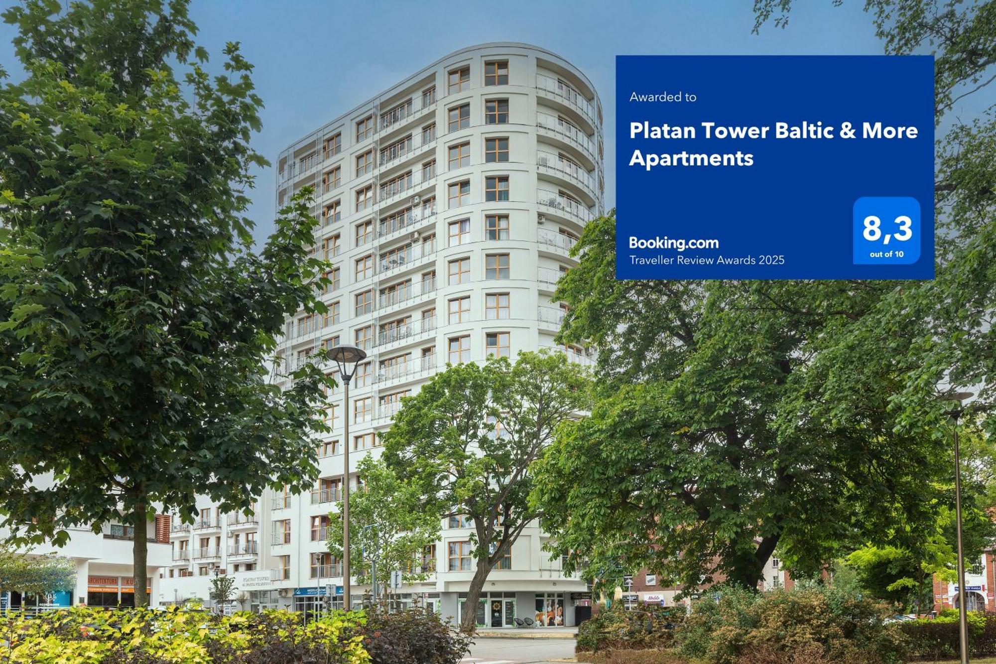 Platan Tower Baltic & More Apartments 斯维诺乌伊希切 外观 照片